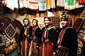 Turkish girls in their traditional clothes.