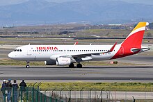 Airbus A320-200 di Iberia.