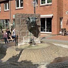 Gasse Ochsenkopf mit gleichnamigem Brunnen