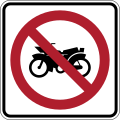 R3-7 No motocicletas y similares