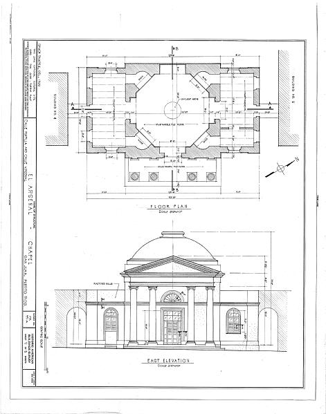 File:El Arsenal, Chapel, Calle Arsenal, San Juan, San Juan Municipio, PR HABS PR,7-SAJU,43A- (sheet 2 of 5).tif