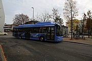 Präsentationsfahrt des ersten Elektrobusses der MVG