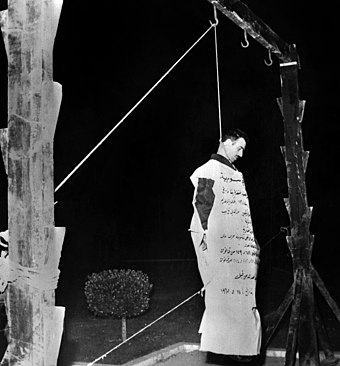 Eli Cohen, publicly hanged by Syria on 18 May 1965