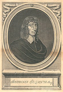 Engraving of John Selden from Tracts Written by John Selden of the Inner-Temple, Esquire (1st ed, 1683).jpg