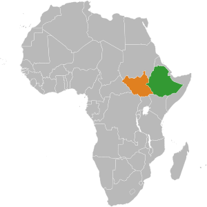 Южный Судан и Эфиопия