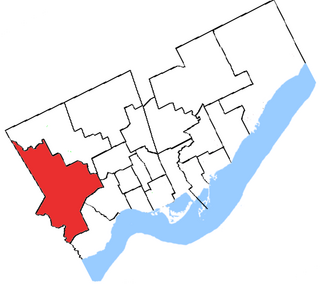 <span class="mw-page-title-main">Etobicoke (federal electoral district)</span> Federal electoral district in Ontario, Canada