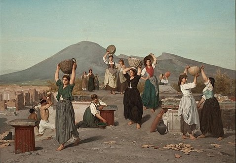 Fouilles à Pompéi (Excavations at Pompei) (1865)