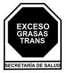 Exceso Grasas Trans - Sistema de Etiquetado Frontal de Alimentos y Bebidas de Mexico 02.svg