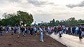 * Nomination Audience watching a screening of the second semifinal match (England - Netherlands) of the UEFA EURO 2024 at Fan Zone Mainufer in Frankfurt --MB-one 11:05, 5 August 2024 (UTC) * Promotion  Support Good quality. --Alexander-93 15:28, 5 August 2024 (UTC)