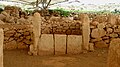 Central temple at Mnajdra, Malta