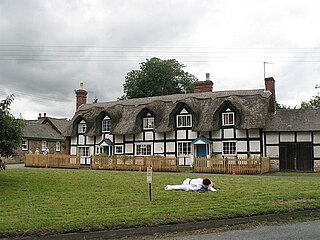 Brampton Bryan village in the United Kingdom