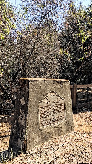 <span class="mw-page-title-main">Charles Brown's saw mill</span> Historical place in San Mateo County, United States