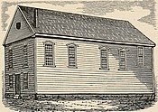 First courthouse of Hampshire County, Massachusetts built 1740 in Springfield.jpg