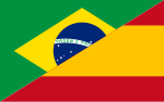 Миниатюра для Файл:Flag of Brazil and Spain.svg