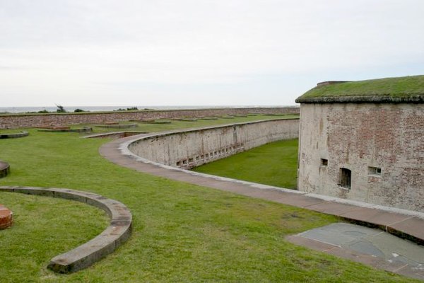 Entrance to Fort Macon