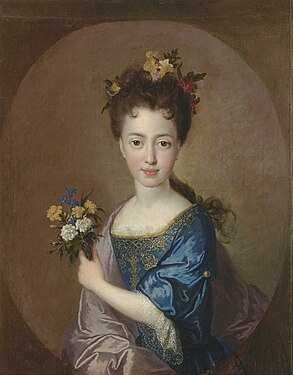 La principessa Luisa Maria Stuart, 1705.