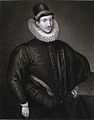 Fulke Greville, 1st Baron Brooke, Elizabethan poet, dramatist and statesman.
