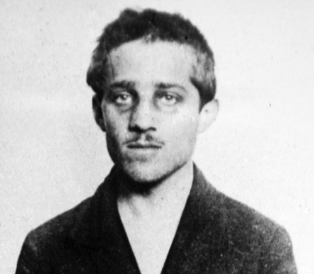 File:Gavrilo Princip, cell, headshot, bw.jpg