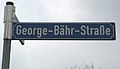 George-Bähr-Straße, benannt nach George Bähr