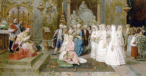 Ceremony of Marriage (Giulio Rosati)