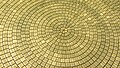 * Nomination Closeup of one of the golden discs of Matrimandir in Auroville, India --Jay.Jarosz 08:11, 9 November 2023 (UTC) * Promotion  Support Good quality. --Poco a poco 19:00, 9 November 2023 (UTC)