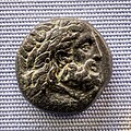 Gonnos - 350-300 BC - bronze coin - head of Zeus - ram - München SMS