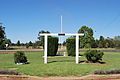 English: War memorial at Goolgowi, New South Wales