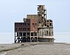 Grain Tower at low tide