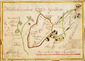 Oktober 2015: 250 Jahre Burloer Konvention: Historische Karte der Grenzziehung zwischen Münsterland und Niederlande bei Burlo vom 19. Oktober 1765