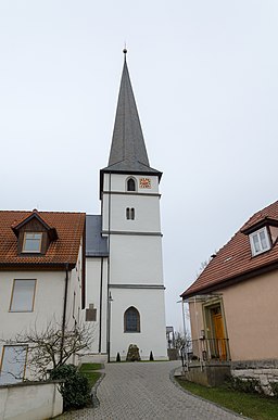 Kyrka i Großeibstadt.