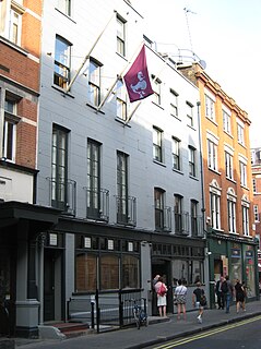 Dean Street Street in Soho, London, United Kingdom