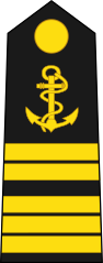 Capitaine de vaisseau(Guinean Navy)
