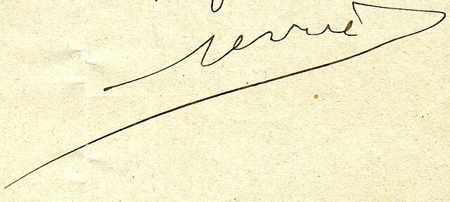 signature de Gustave Ferrié
