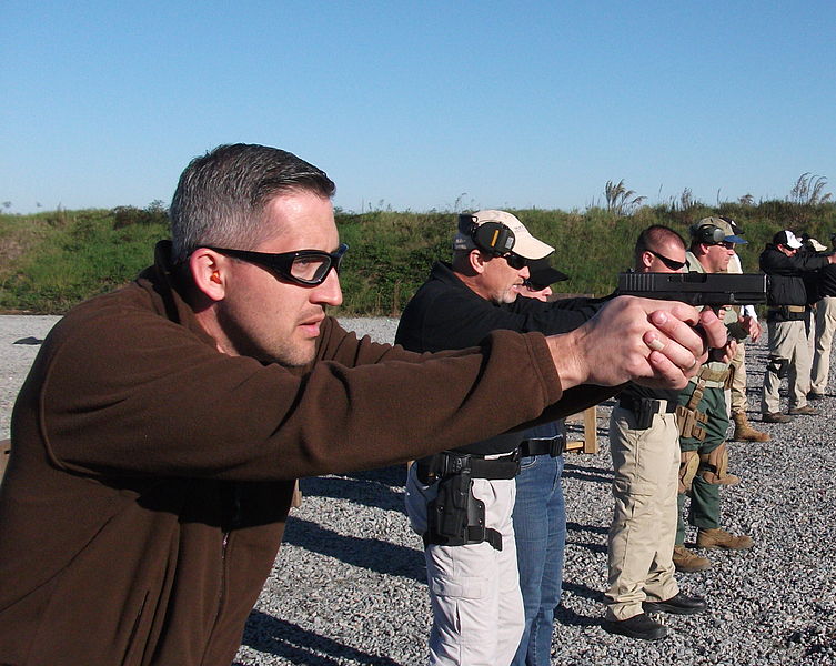 File:Handgun training in North Carolina.jpg