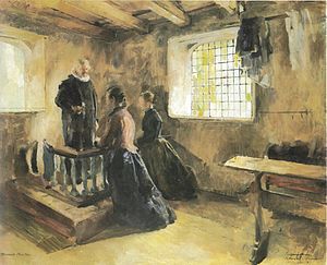 Entrance Wives (1892) Harriet Backer