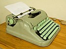 A Hermes 3000 typewriter