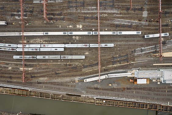 Hoboken Terminal rail yard