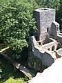 Hrad Choustník, nádvoří / Choustník, courtyard