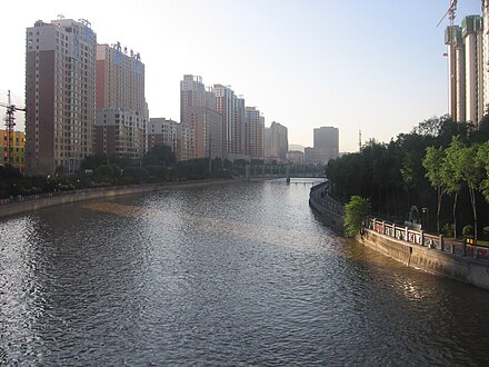 Huangshui River in Xining