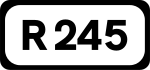 R245 Road Shield} } 