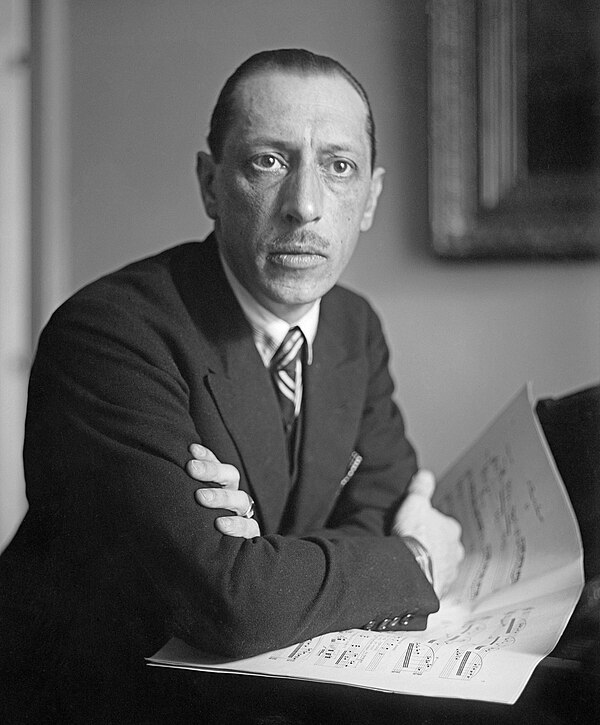 Stravinsky in the early 1920s