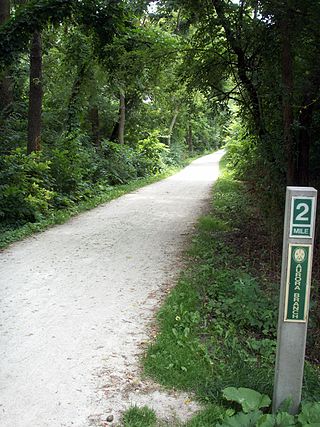 <span class="mw-page-title-main">Illinois Prairie Path</span> Bicycle trail network in Illinois, US