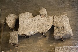 Iscrizione veneta su pietra, nel lapidario nell'atrio