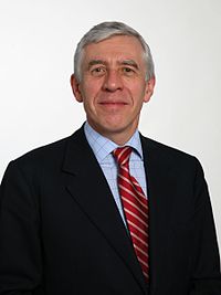 Comments by then-Leader of the House of Commons Jack Straw in 2006 began the British debate on veils. Jack Straw 2.jpg