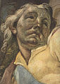 Autoportrét (detail freskové výmalby kostela sv. Mikuláše v Praze na Malé Straně)