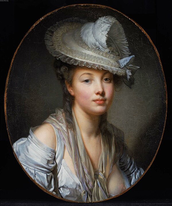 The White Hat, 1780, Museum of Fine Arts, Boston