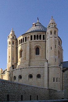 Jerusalem Dormitio Church BW 5.JPG