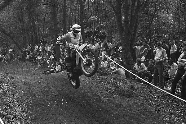 Robert in action in 1972