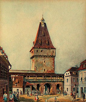 Cisnădie's Gate Tower