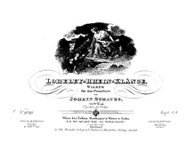 Deckblatt des Walzers Loreley-Rhein-Klänge